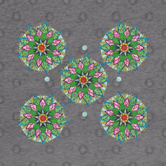 Joyful Floral Mandala Edition 1 by Blissful Drizzle